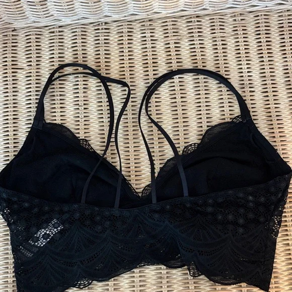 Auden Black Lace Bralette and Auden Cream Lace Bralette - Picture 4 of 12
